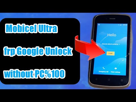 frp Mobicel Ultra 8.0.1 bypass Google account without PC 2019