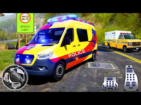 Us Police Van Chasing Simulator - Rescue Jeep Car Driving 3D | Android Gameplay