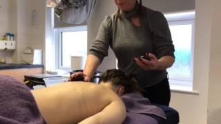 Hot Stone Massage Therapy Demo