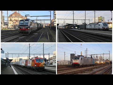 Zügverkher/Trains at Pratteln - 29/11/25