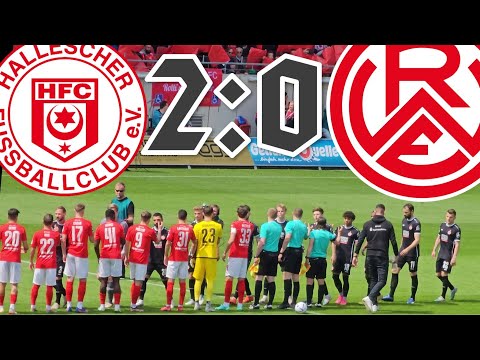 KLASSENERHALT AUF DER COUCH 🤣 Hallescher FC - Rot-Weiss Essen 2:0 ||| 3. Liga Spieltag 37 am 20.5.23