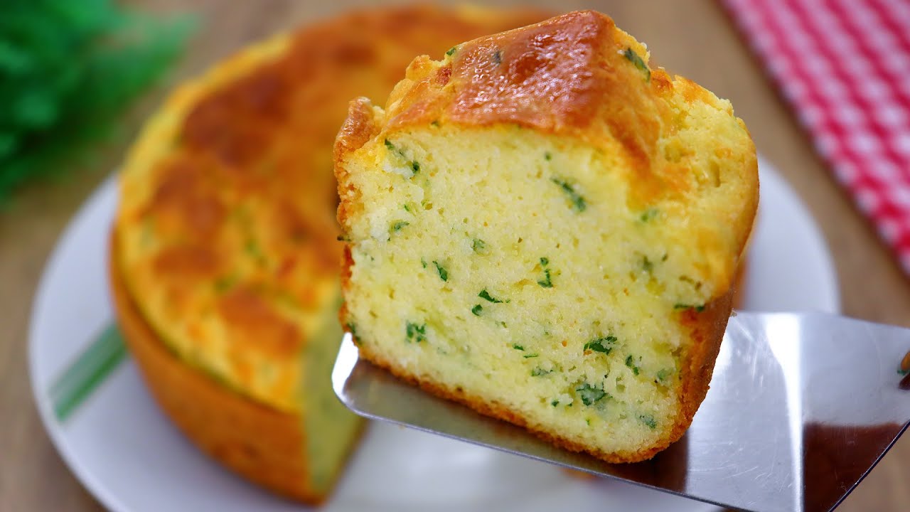 FICA DELICIOSO - BOLO SALGADO MUITO FÁCIL