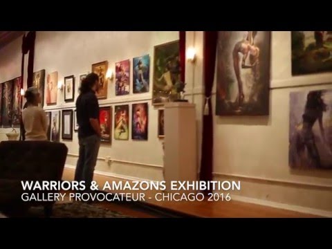 Warriors & Amazons Exhibition. Chicago/2016