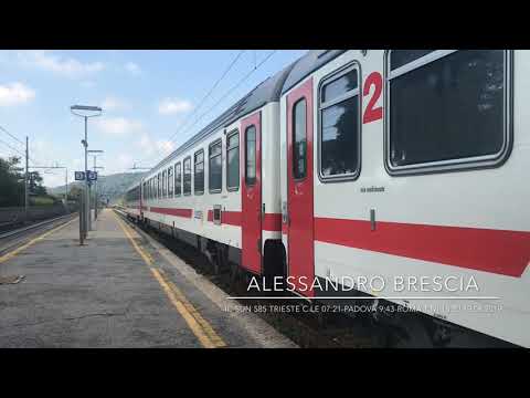 TRENITALIA IC SUN 585 TRIESTE C.le 07:21-PADOVA 09:43-ROMA T.ni 15:30 19.08.2019