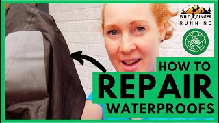 How to repair waterproof / down jacket & trousers - 3 easy steps! All you need is tape & scissors