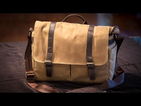 ONA Brixton - Field Tan Camera & Laptop Messenger Bag Review