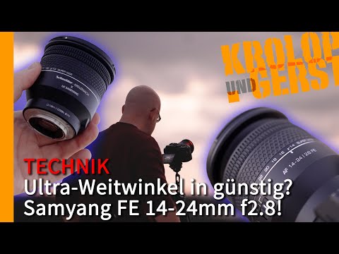 Ultra-wide-angle lens at a great price? Samyang FE 14-24mm f2.8! 📷 Krolop&Gerst
