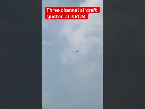 Three channel aircraft spotted at KRCM field #rc #rcflying #aviation #krcm
