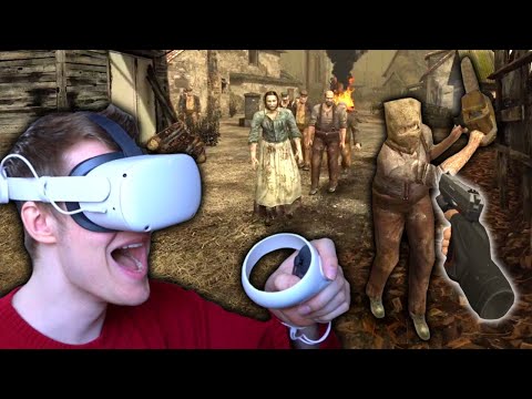 I Played Resident Evil 4 IN VR!