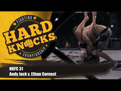 Andy Jack vs Ethan Cornect | MMA | Hard Knocks Fighting Championship | HKFC 31