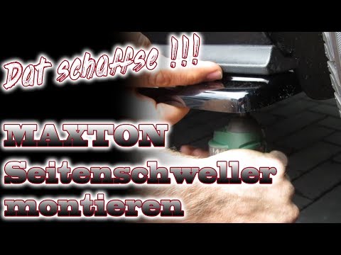 Golf 7 GTI Schweller Maxton Montage