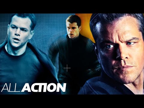 Matt Damon's Action Packed Moments as Jason Bourne | All Action