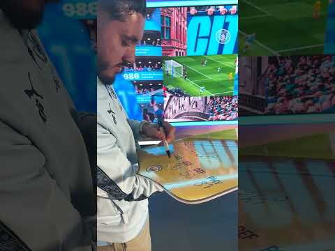 Rayan Cherki predicts his FC 26 rating! 🎮⚽️ #mancity #UltimateTeam #Shorts