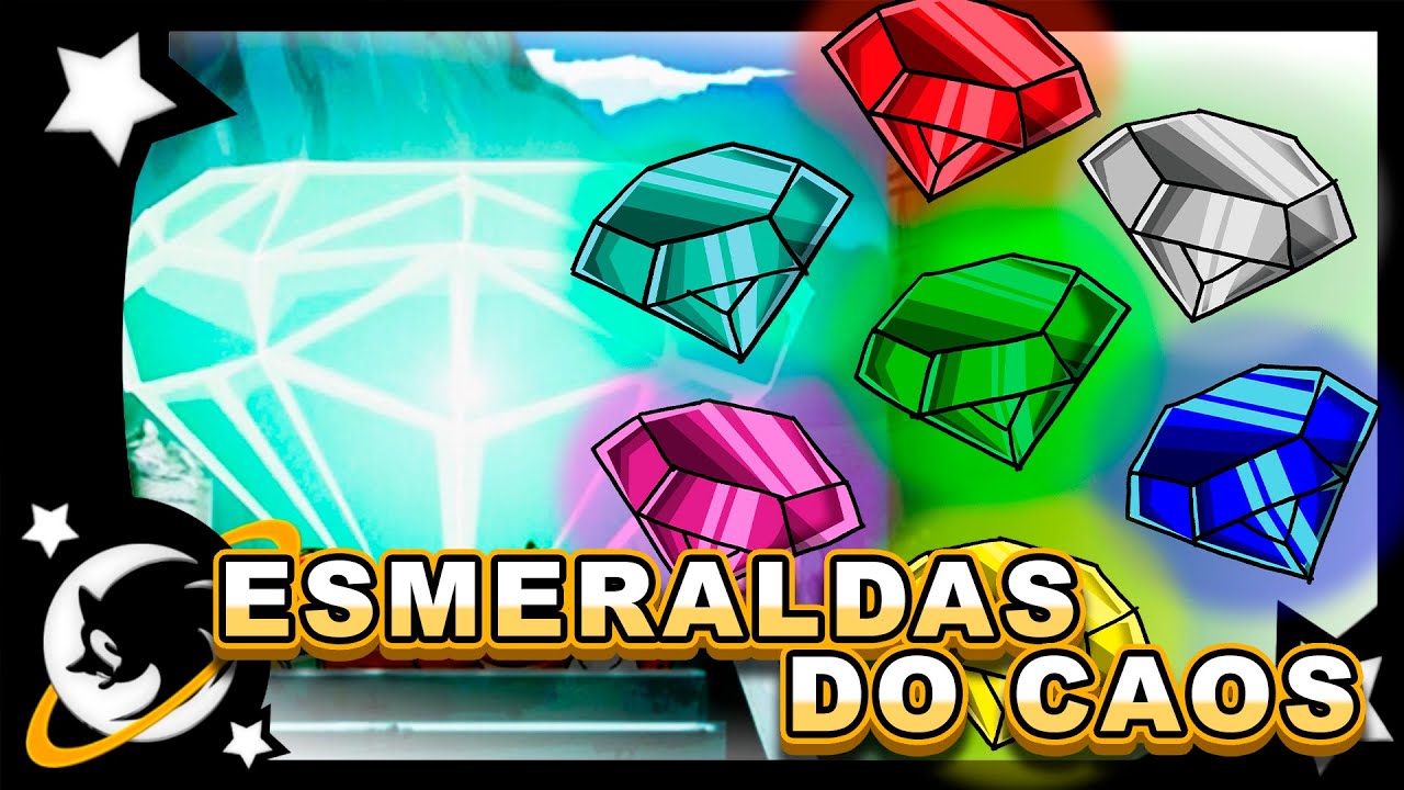 ESMERALDAS DO CAOS! AS JÓIAS DO SONIC QUE TRANSFORMAM PENSAMENTOS EM PODER