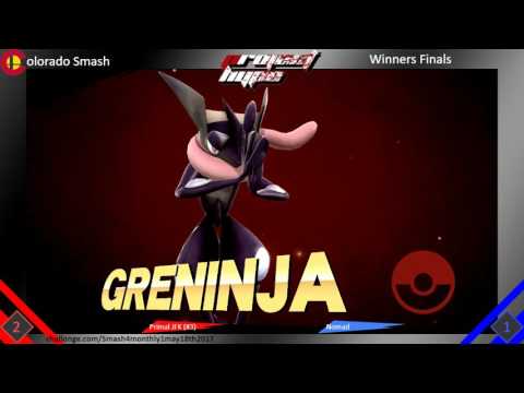 Primal JFK Mario, Greninja vs Nomad Mewtwo   WF