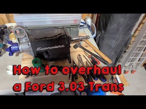 How to rebuild a Ford 3.03 3 speed transmission. (no steps skipped)