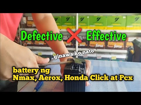 baka buo pa nga 😱 tipid tips battery ng Nmax, Aerox, Honda Click, at Pcx