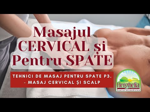 MASSAGE Techniques For BACK P3. - Cervical and Scalp Massage [No.6.]