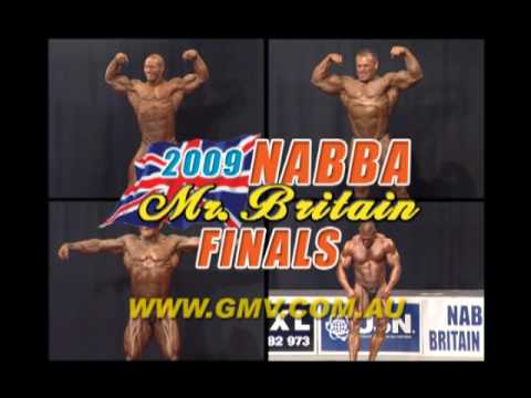 2009 NABBA MR. BRITAIN FINALS - PREJUDGING & SHOW FROM GMV