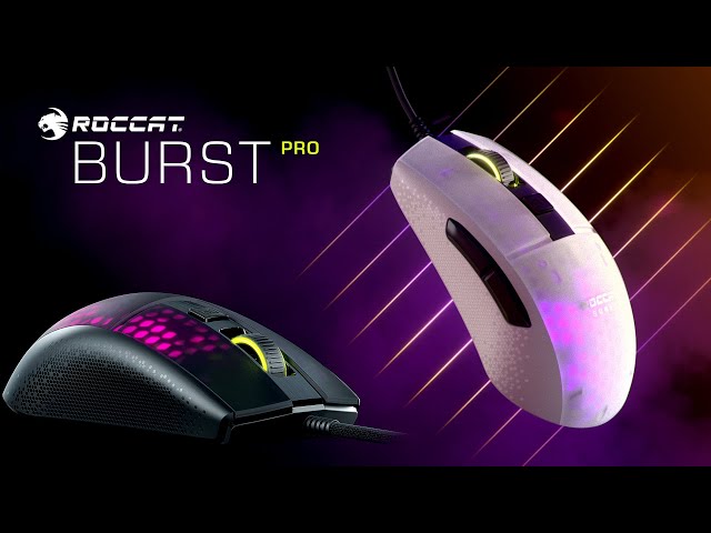 Video teaser per ROCCAT Burst Pro | Extreme Lightweight Optical Pro Gaming Mouse | 4K Trailer