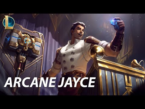 Arcane Jayce Skin Spotlight from League of Legends