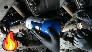 Removing Seized Oxygen Sensor on 2007-2010 Hyundai Elantra: Bank One Sensor Two