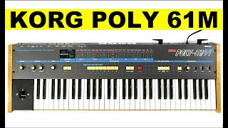 Video thumbnail for Korg Poly 61 Sound Demo No Talking by Pure Ambient Drone