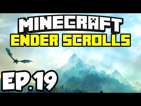 The Ender Scrolls: Minecraft Modded Map Ep.19 - THE EBONY WARRIOR!!!