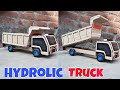How To Make Powerful Hydrolic Truck With Cardboard Make Hydrolic Truck Using Syringe Experiment