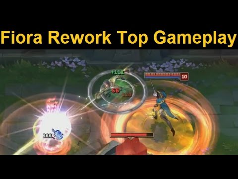 Fiora Rework Top Full Game Spotlight - New Duelist Gameplay