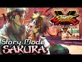 Street Fighter V Arcade Edition Story Mode Sakura
