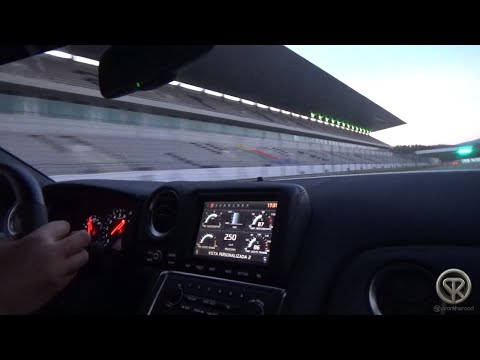 900hp Nissan GTR - OnBoard Ride on Track!