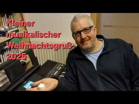 Rolf Hacker - Yamaha PSR-SX600 - Kleiner ruhiger und musikalischer Weihnachtsgruß 2025 (Onetake)