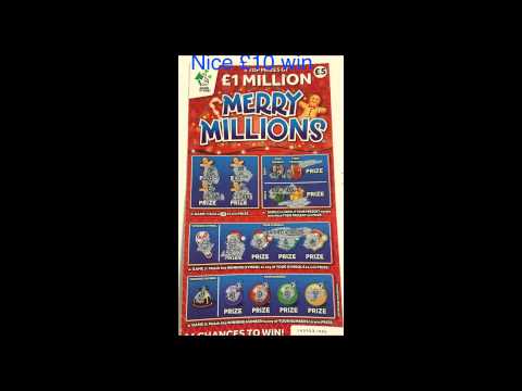 Winning Scratch cards Week 31