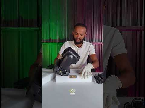 BEAM 100 MINI MOVING HEAD LIGHTS #shegerweddingstore #unboxingvideo #movingheadlight #ethiopia