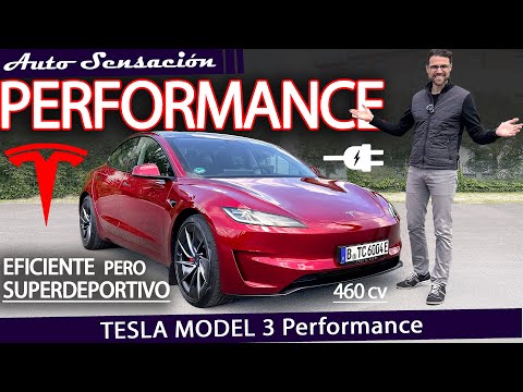 Prueba Tesla Model 3 PERFORMANCE 2024 review . Sencillamente un eléctrico impresionante.