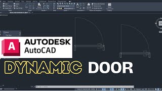 Mastering AutoCAD: Unlock the Secrets to Creating Dynamic Doors |  #autocad tutorial  #create door
