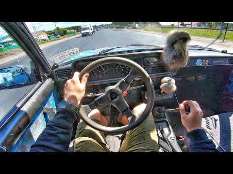2007 LADA 2107 1.6 MT - POV TEST DRIVE
