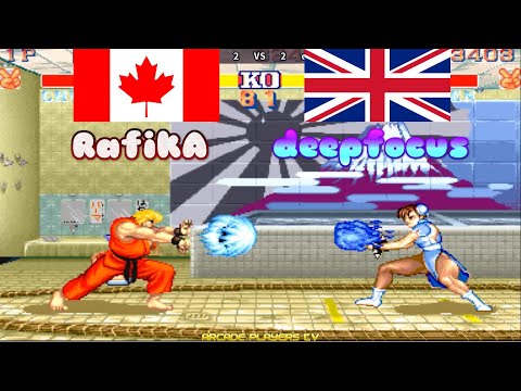 Street Fighter II' - Hyper Fighting ➤ RafikA (Canada) vs deepfocus (UK) sf2hf