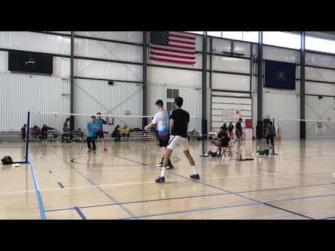 Pittsburgh Badminton Open 2019 - MD Semifinal Game 1