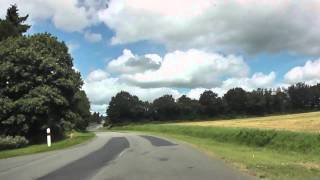 preview picture of video 'Driving On The D28, D787 & D33 Between Saint Servais & Belle-Isle-en-Terre, Brittany, France'