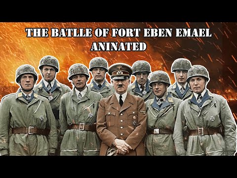 The attack of Fort Eben Emael Animated - German Special Operation