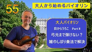 「大人のバイオリン初心者、初級者」上達のコツと練習法５５　目からうろこ　８ 　 #バイオリン初級者 #ヴァイオリン肩当て #バイオリン構え方 #バイオリン持ち方