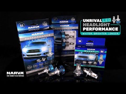 Narva L.E.D Globes - Unrivaled Headlight Performance