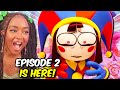 Episode 2 Went From Cute And Funny TO REALLY SAD The Amazing Digital Circus Episode 2 Reaction