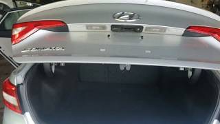 Hyundai sonata out side trunk handle / switch replacement