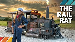 THE RAIL RAT: I Drove the Weirdest Diesel Rat Rod Train on the Street Like it Was Normal | EP45