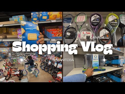 Shopping in Brandon MB | Reintroduction of My Channel & WHY I Created It | Walmart | Canadian Tire
