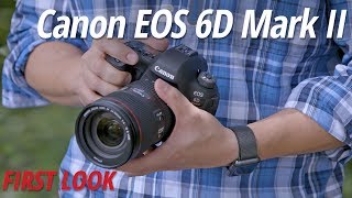 Canon 6D Mark II EOS DSLR Camera (6D Mark II Body) 1897C002 B&H