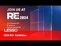 Exhibition Moment LESSO Solar At RE 2024